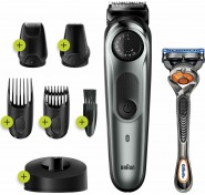 Braun Beard Trimmer Σετ Κουρευτικής Μηχανής BT7240